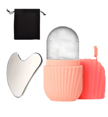 Gua Sha and Ice Roller Kit