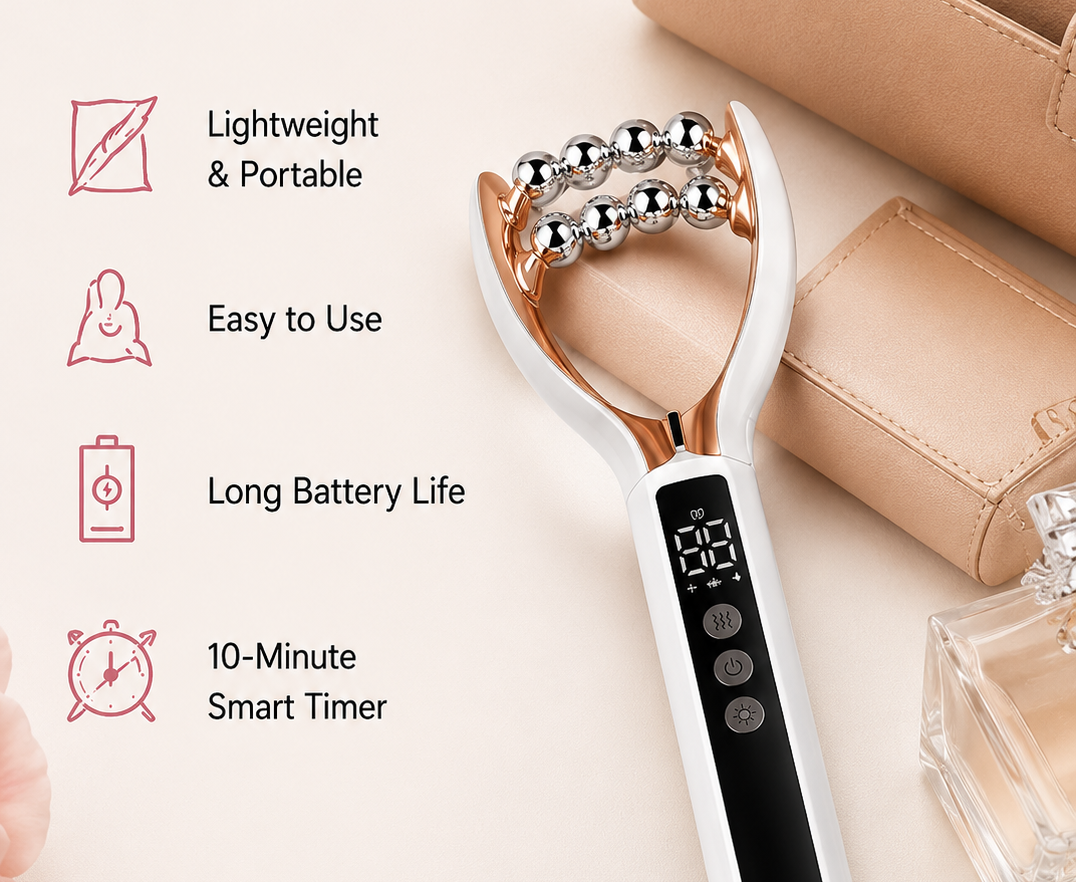 V-Pro Red Light Therapy Face Roller